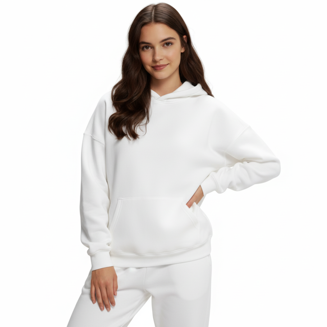Kapuzenpulli mit normaler Passform für Damen