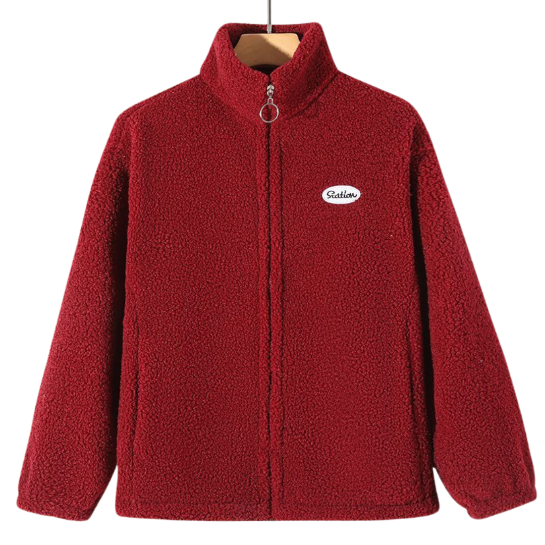 Women's Fleece Teddy Jacket | Lined Jacket with Inner Lining
