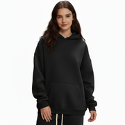 Kapuzenpulli Pullover mit normaler Passform für Damen