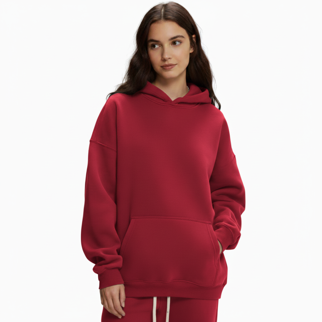 Kapuzenpulli mit normaler Passform für Damen