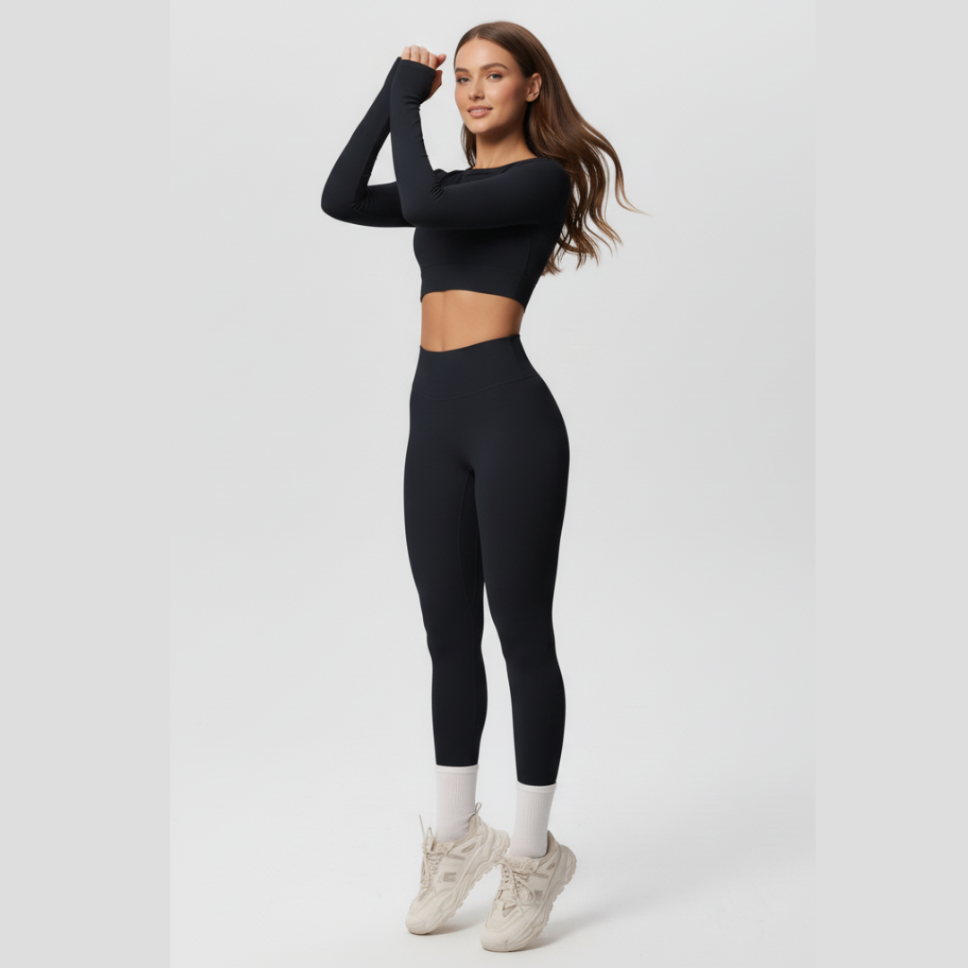 Hoch taillierte Leggings für Damen