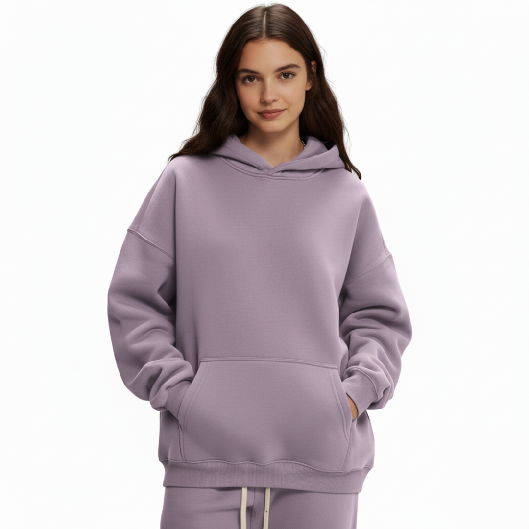 Kapuzenpulli mit normaler Passform für Damen