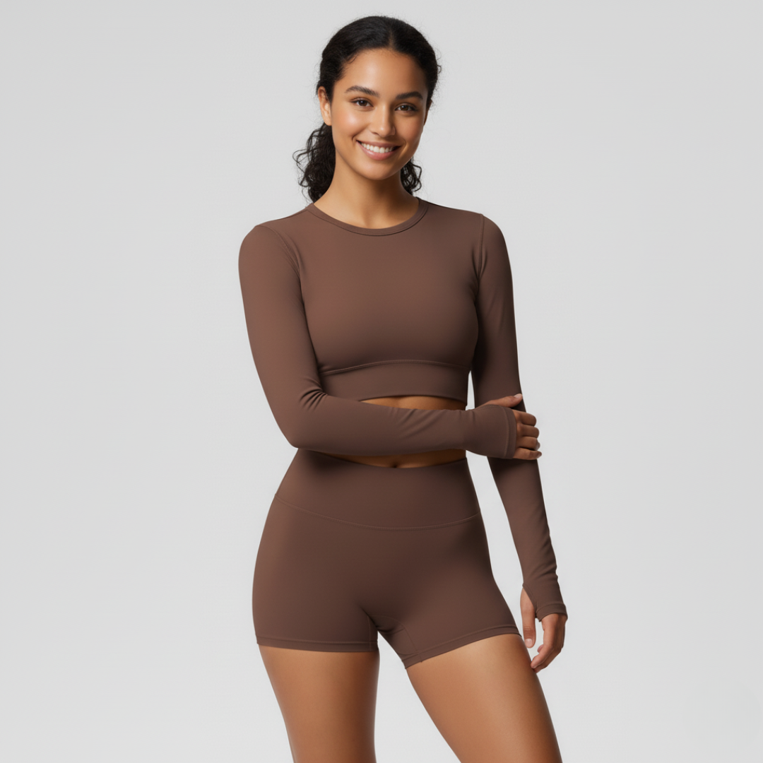 Shorts mit elastischem Bund für Damen