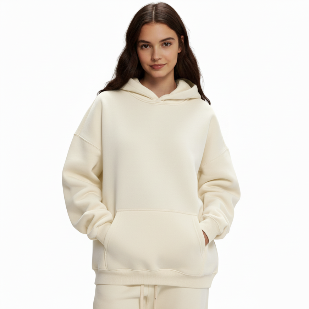 Kapuzenpulli mit normaler Passform für Damen