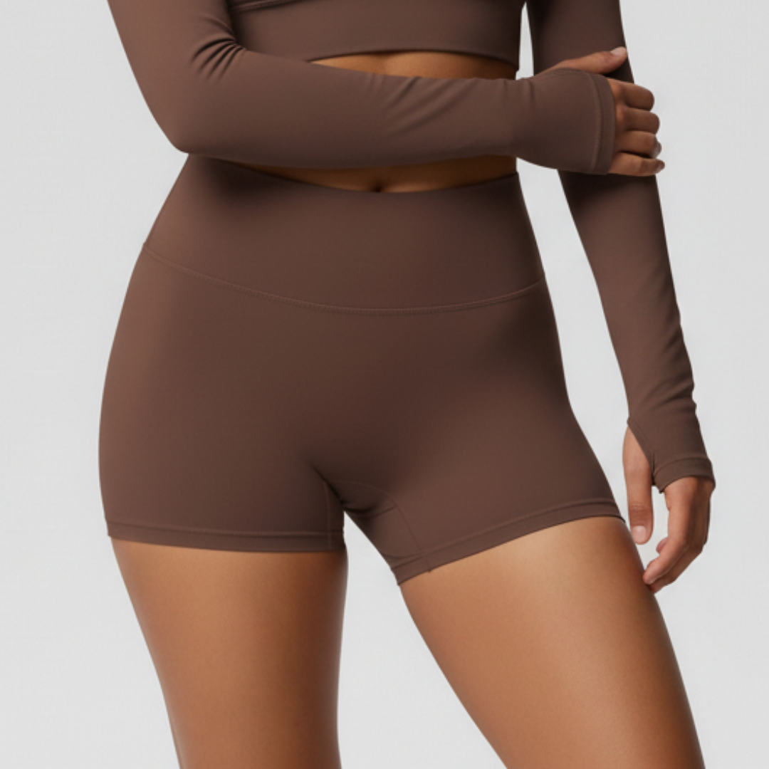 Shorts mit elastischem Bund für Damen