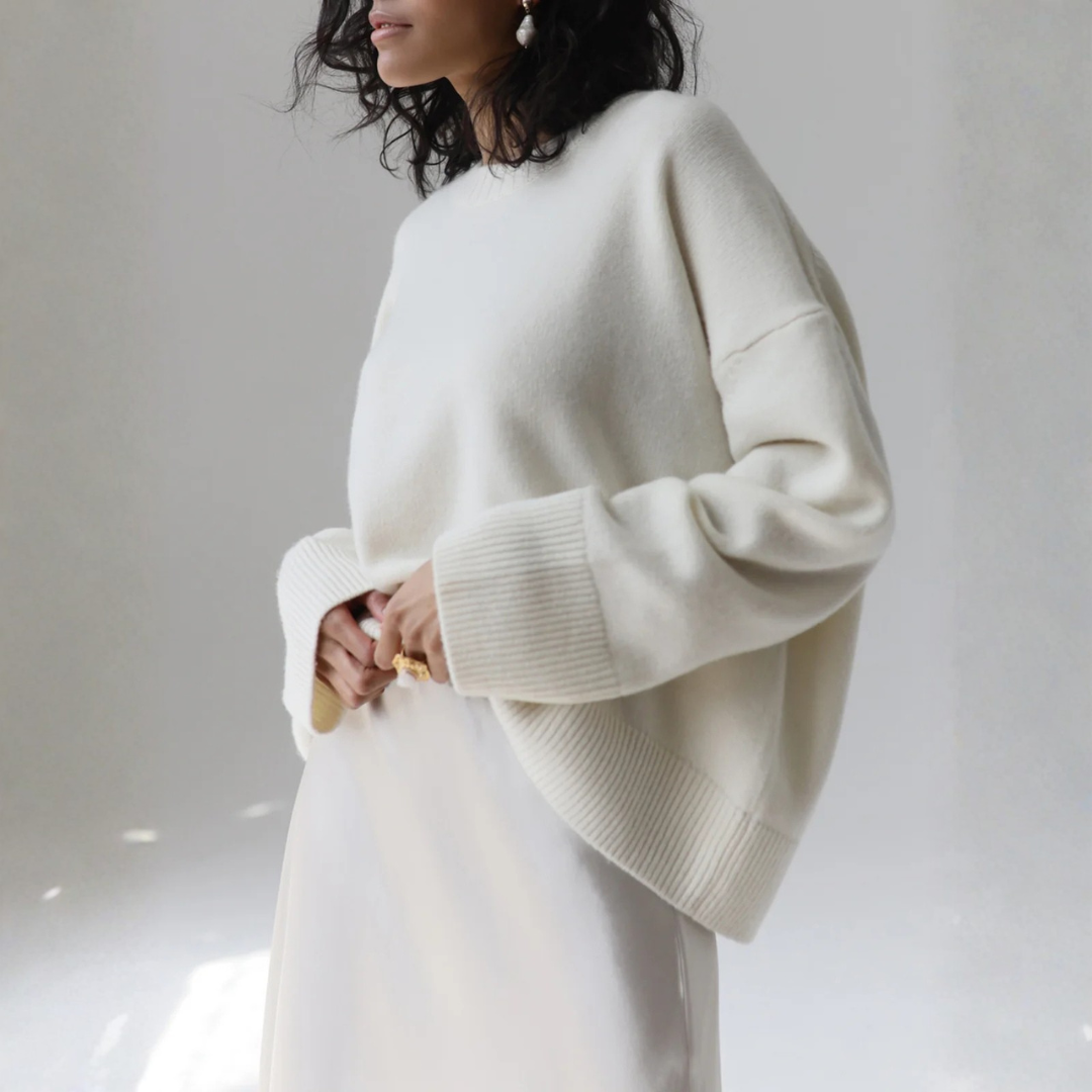 Candyfloss Oversized Pullover für Damen | Lockerer Schnitt