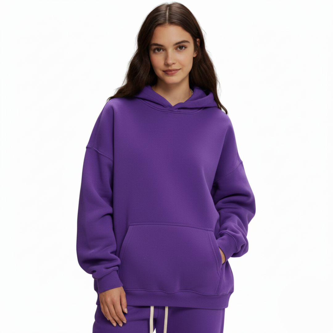 Kapuzenpulli mit normaler Passform für Damen