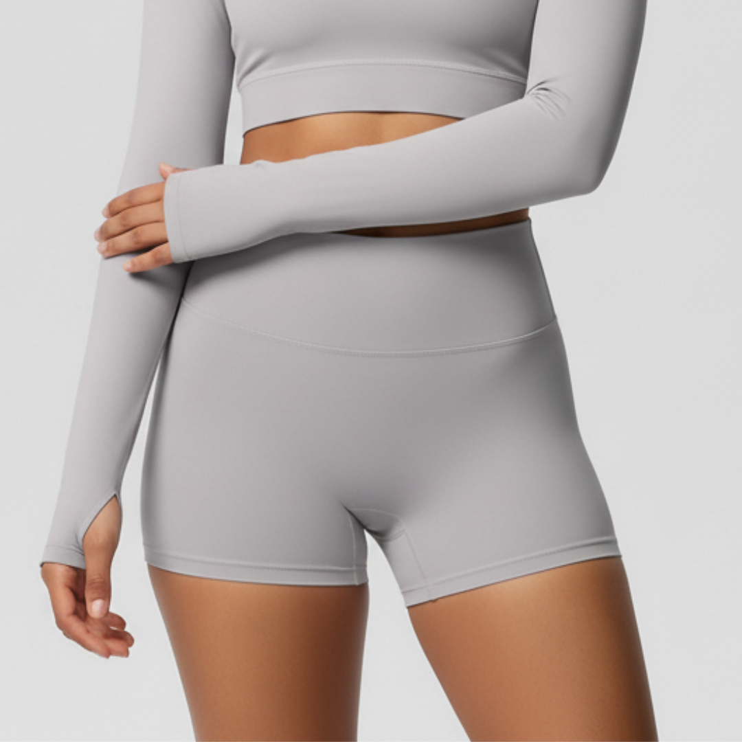 Shorts mit elastischem Bund für Damen