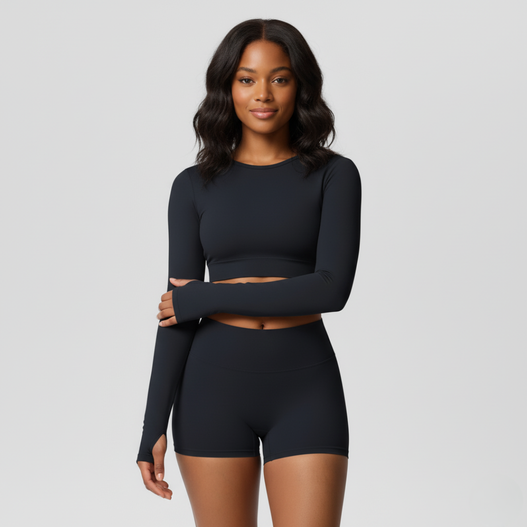 Shorts mit elastischem Bund für Damen