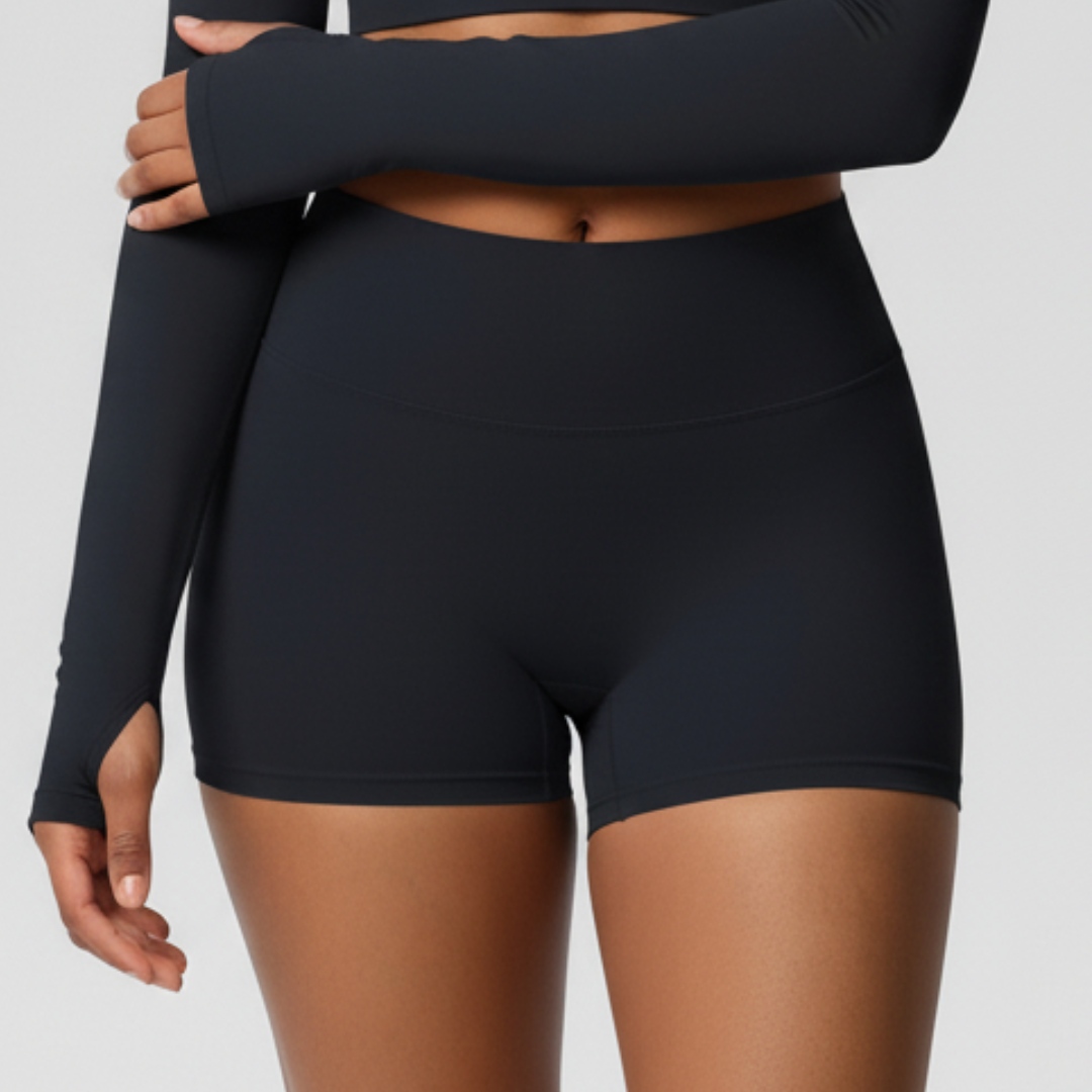 Shorts mit elastischem Bund für Damen