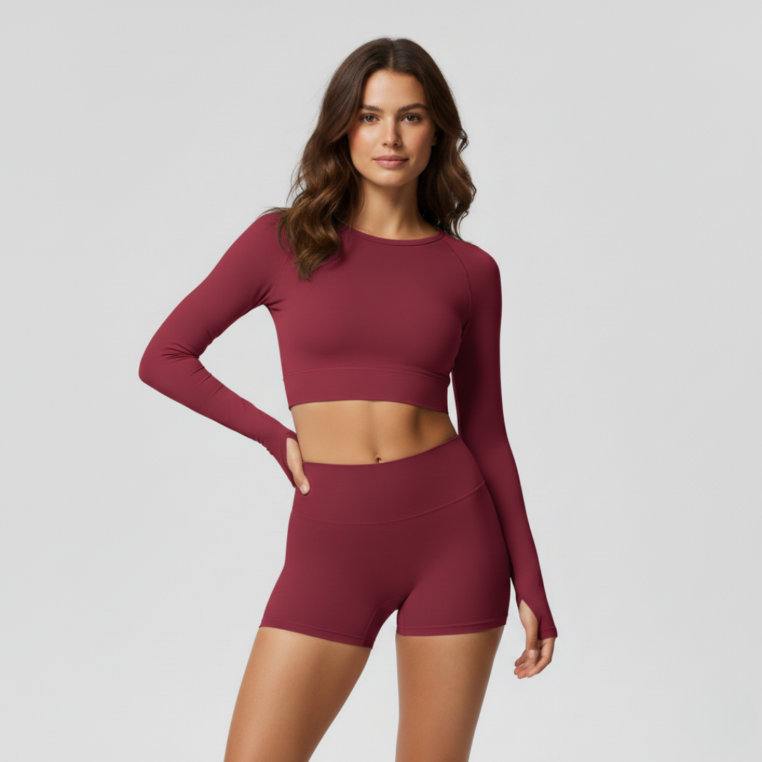 Shorts mit elastischem Bund für Damen