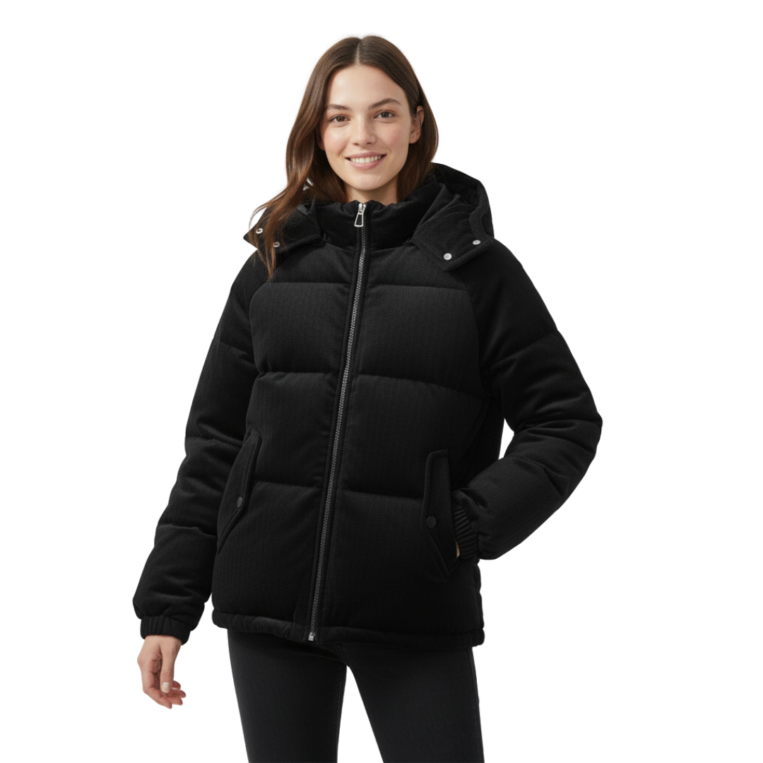 Pufferjacke Damen | Mit Kapuze und Wärmend