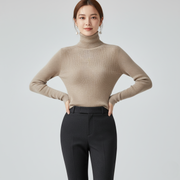 Rollkragen-Pullover für Damen | Lässige Strickmode