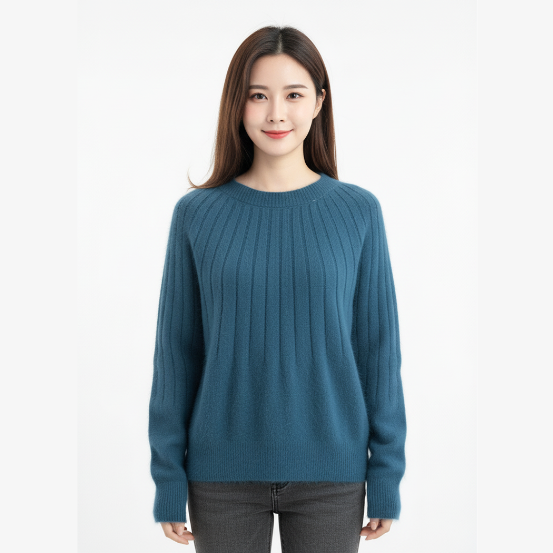 Strickpullover für Damen | Klassisches Langarm Design