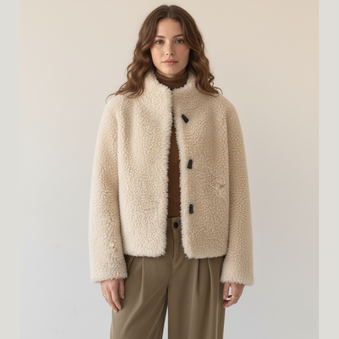 Teddy Jacke Damen | Pile Winterjacke