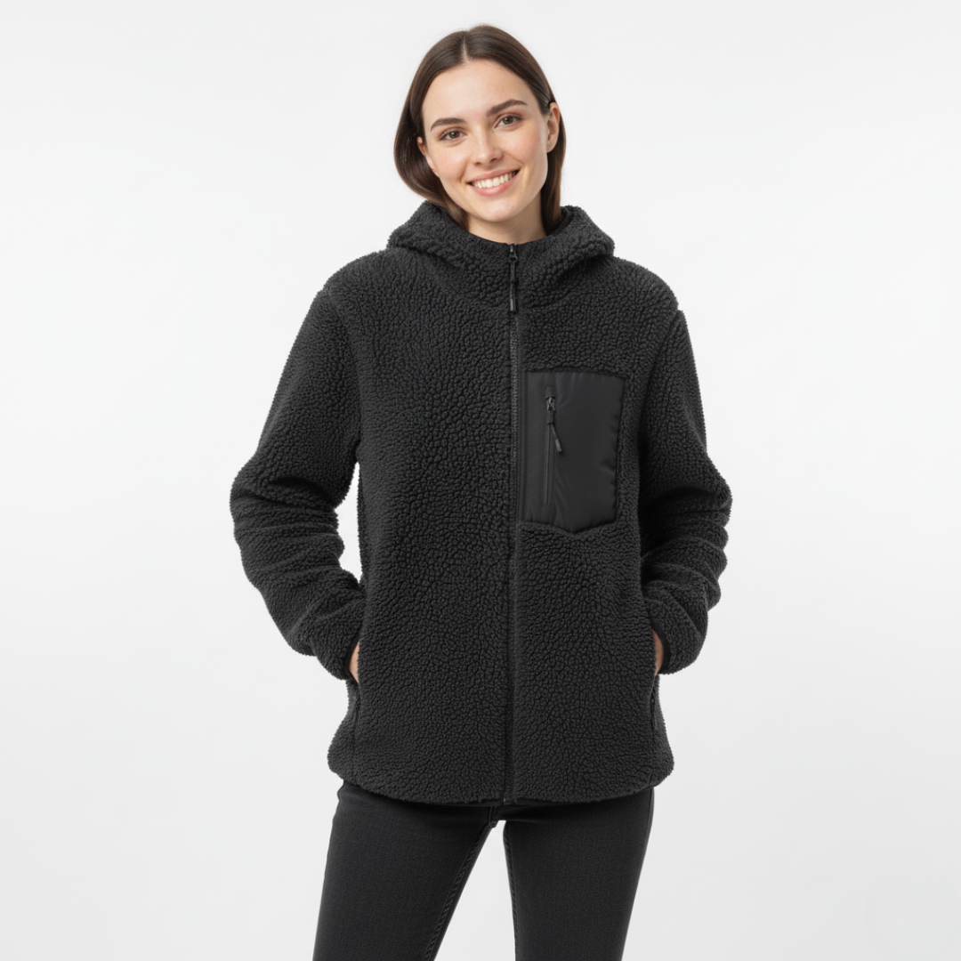 Teddy Jacke Damen | Winter Outdoorjacke