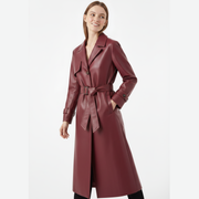 Trenchcoat für Damen | Maxi-Länge mit Reverskragen