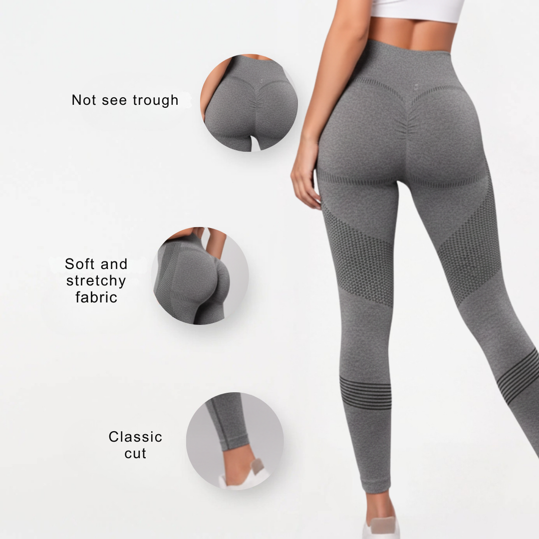 Leggings for women | Seamless wide waistband