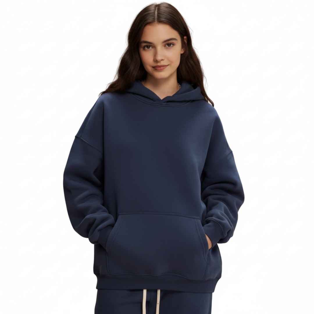 Kapuzenpulli mit normaler Passform für Damen