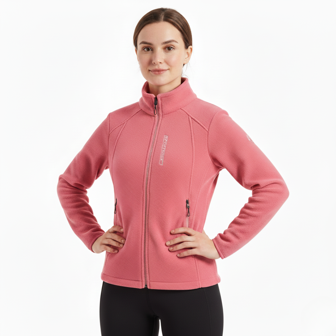 Sport fleece Jacke Damen | Jacke in großen Größen für Outdoor und Freizeit
