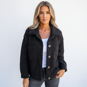 Damen Teddyjacke | mit Reißverschluss