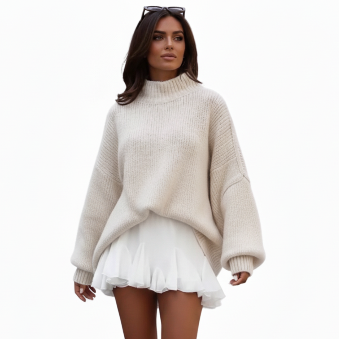 Übergroßer Pullover für Damen | Lockere Passform