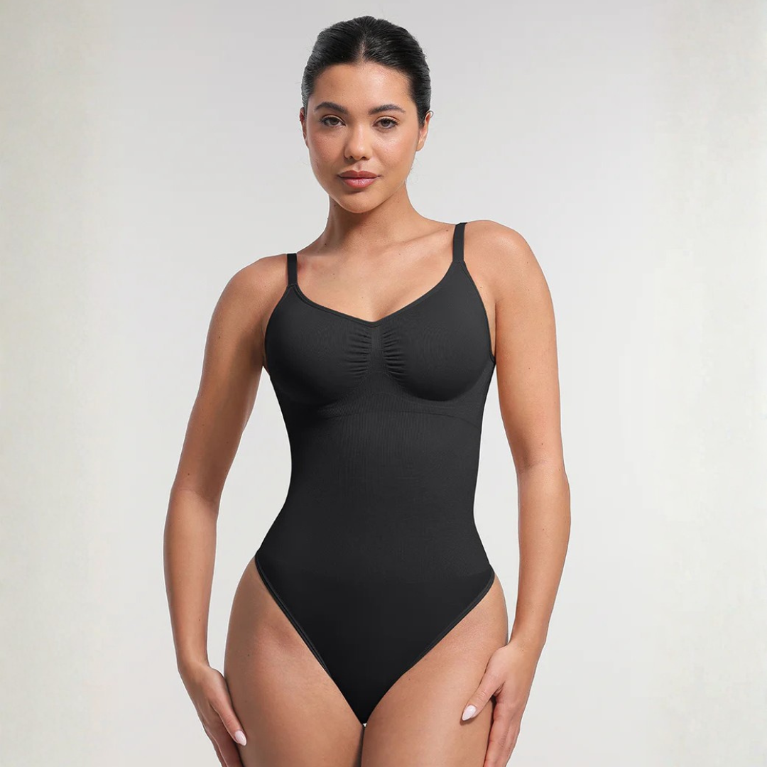 Shapewear-Body mit dünnen Trägern für Damen