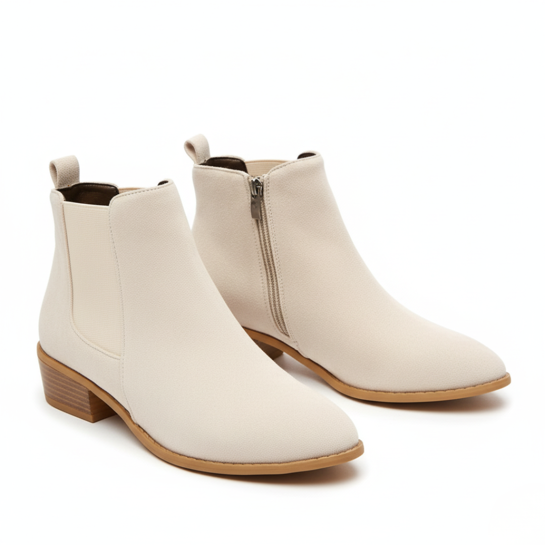 Damen Ankle Boots | Wildlederoptik