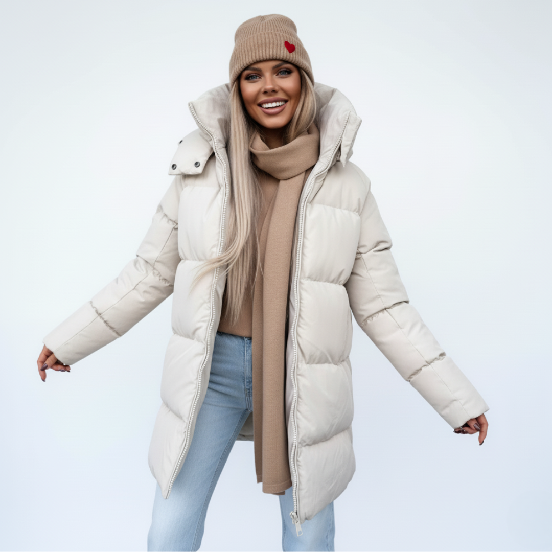 Stepp Pufferjacke Damen | Isolierende Außenschicht