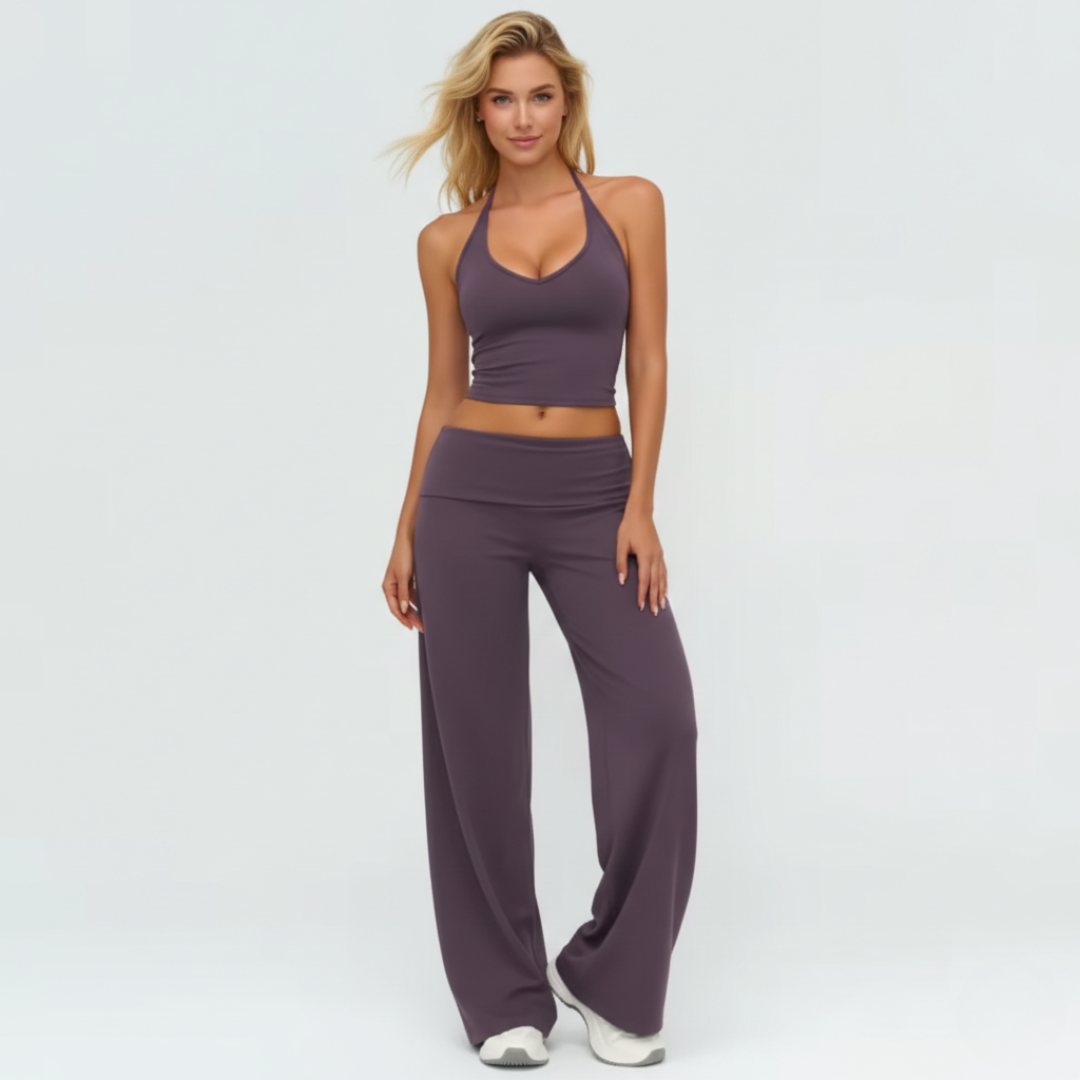 Yoga tracksuit for women | Casual 2 piece set