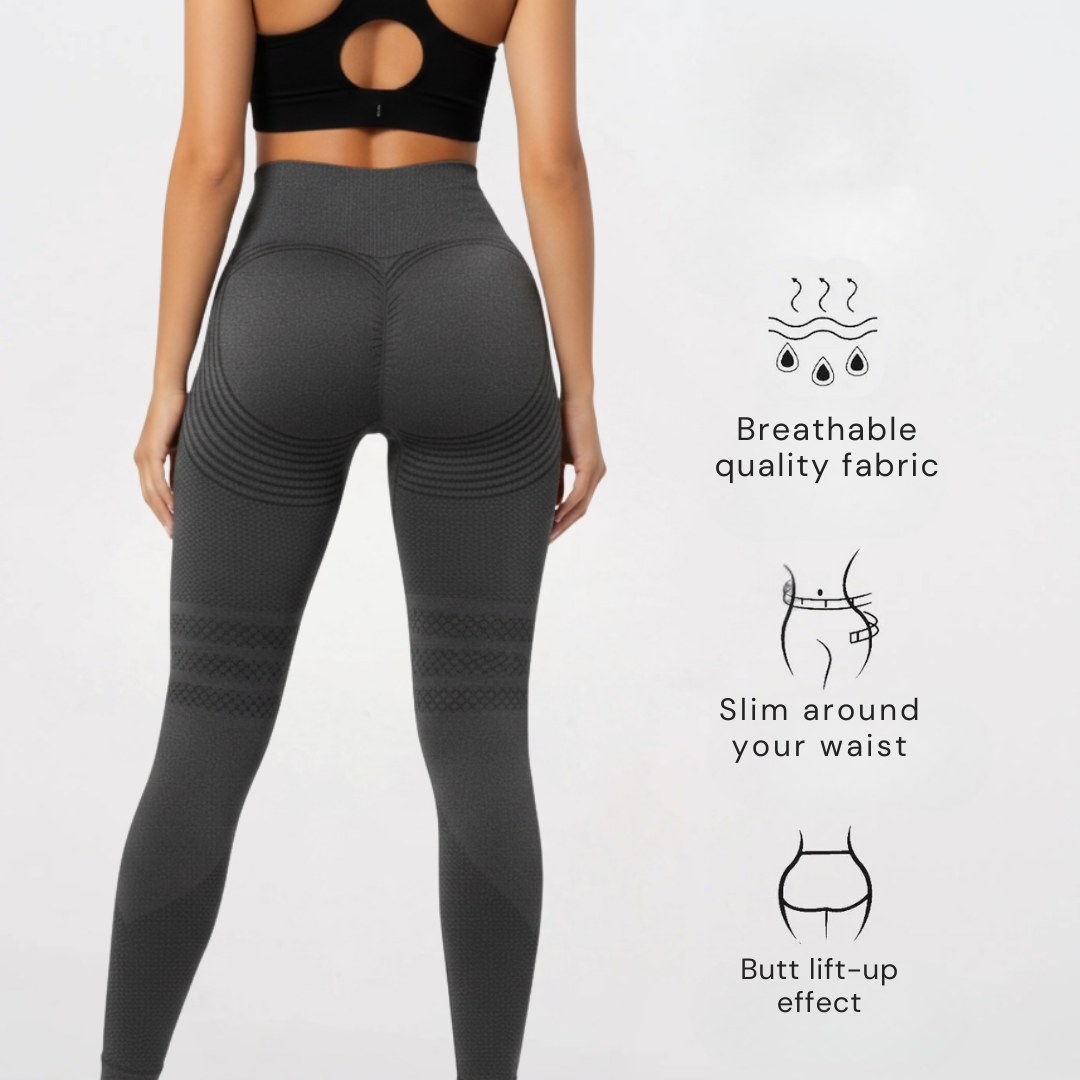 High Waist Leggings für Damen | Elastische Fitness Tights