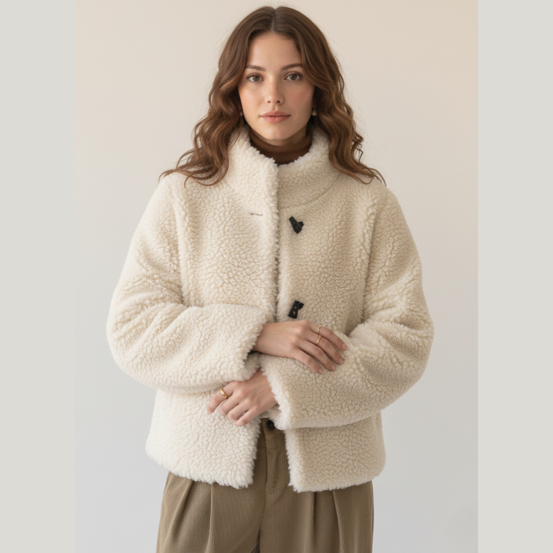 Teddy Jacke Damen | Pile Winterjacke