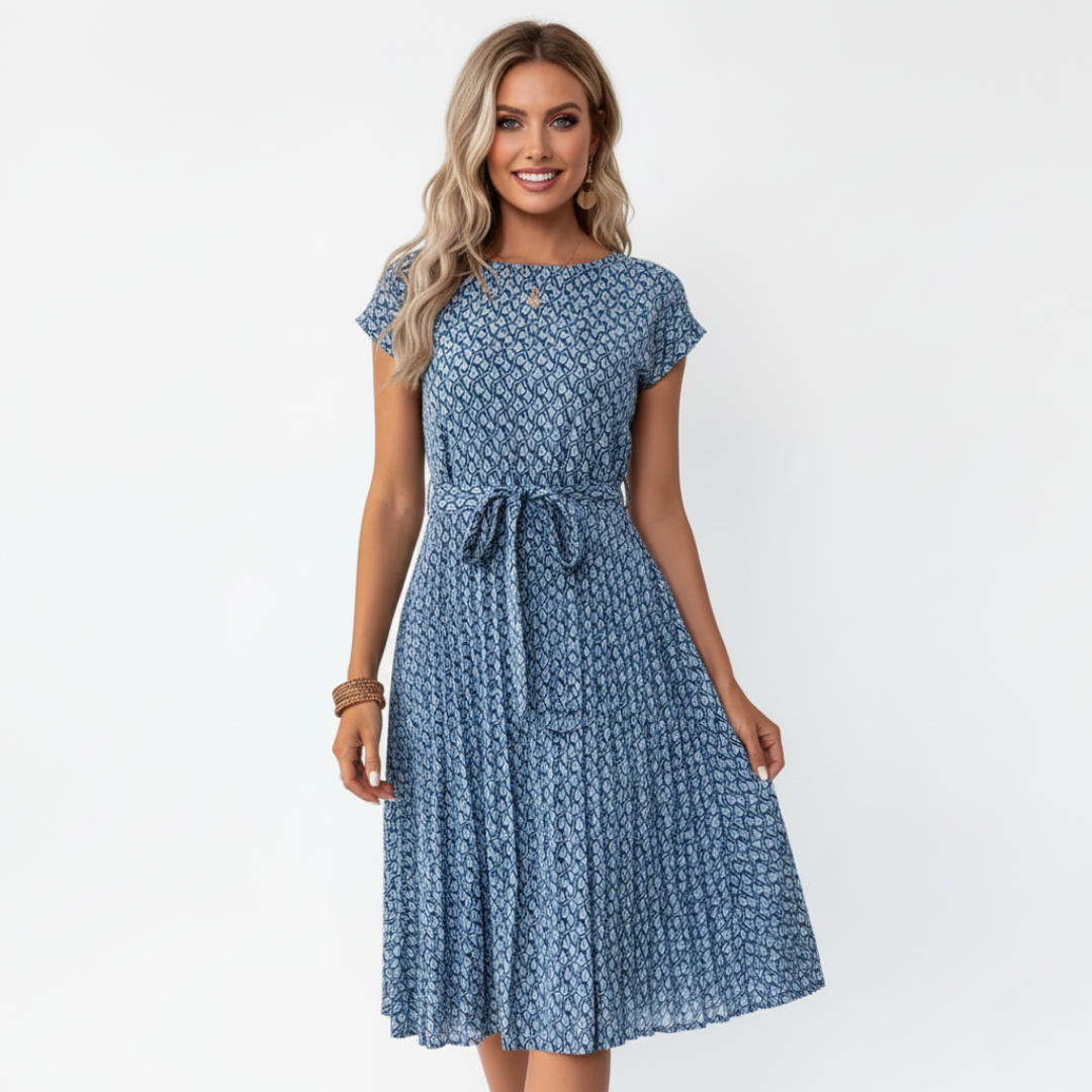 Elegante Midikleider für Damen, A-Linien-Schnitt