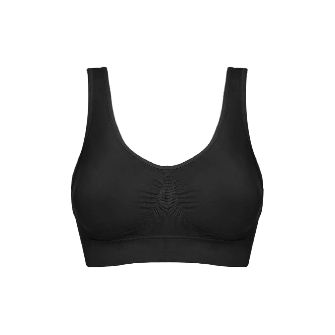 Comfortable sports bra with shaping