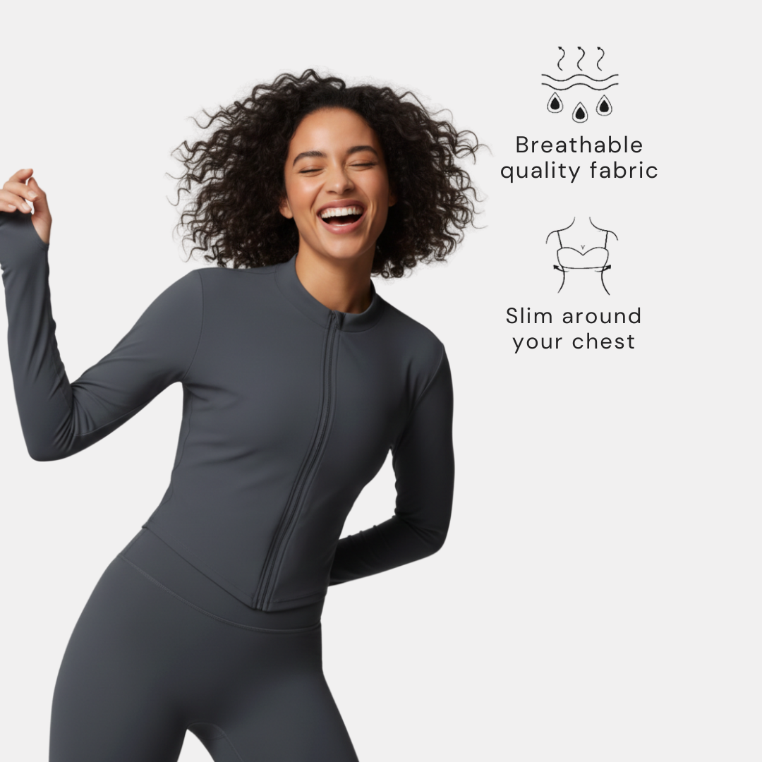 Gerade geschnittene Jacke für Damen