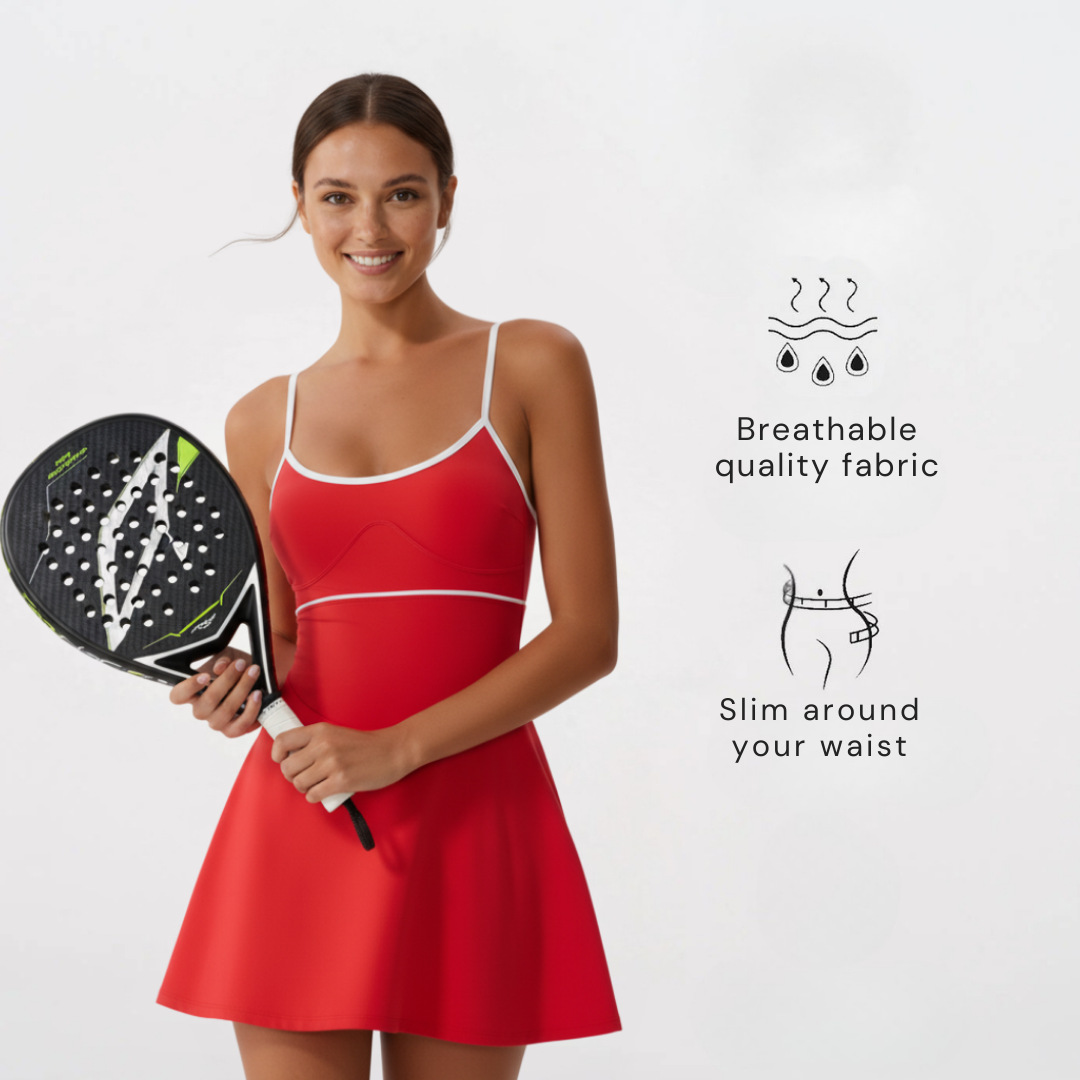 Women’s Padel Dress – Sport Tennis Style Dress for Training and Activewear