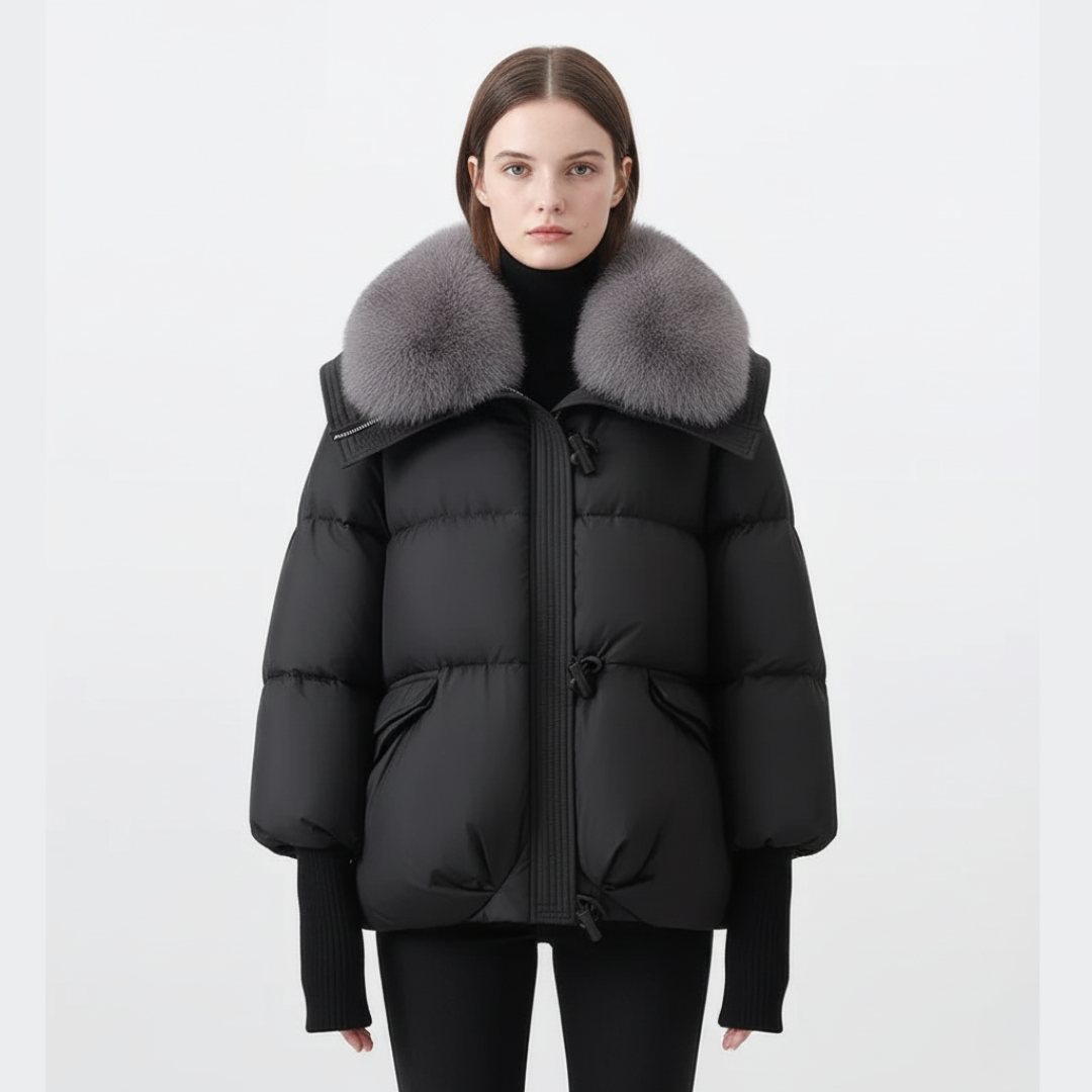 Pufferjacke Damen | Frontreißverschluss