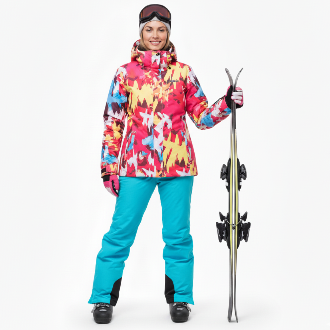 Skijacke Damen mit Hose | Warm & Wasserfest