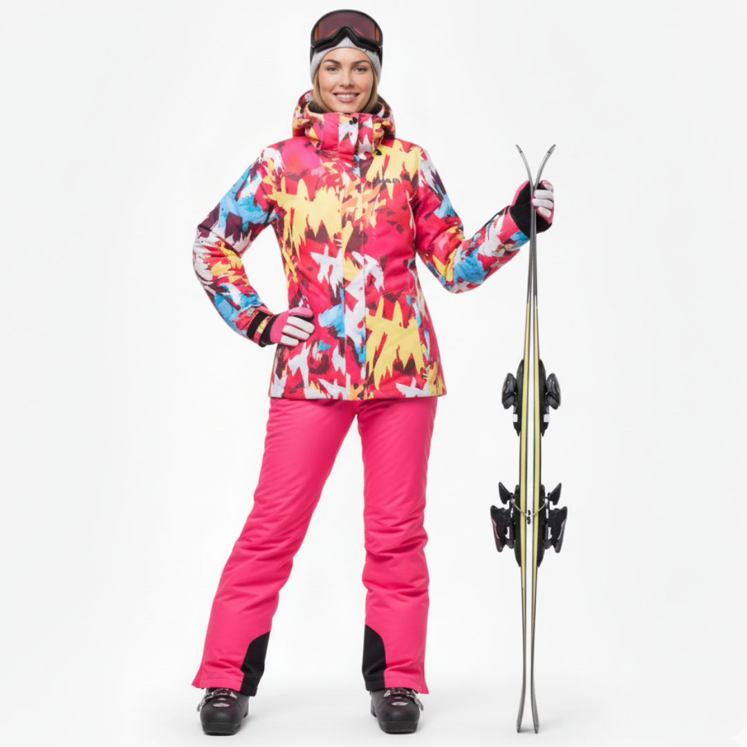 Skijacke Damen mit Hose | Warm & Wasserfest