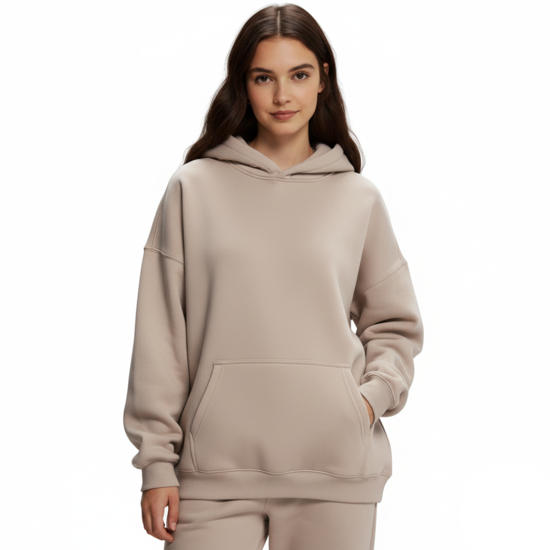 Kapuzenpulli mit normaler Passform für Damen
