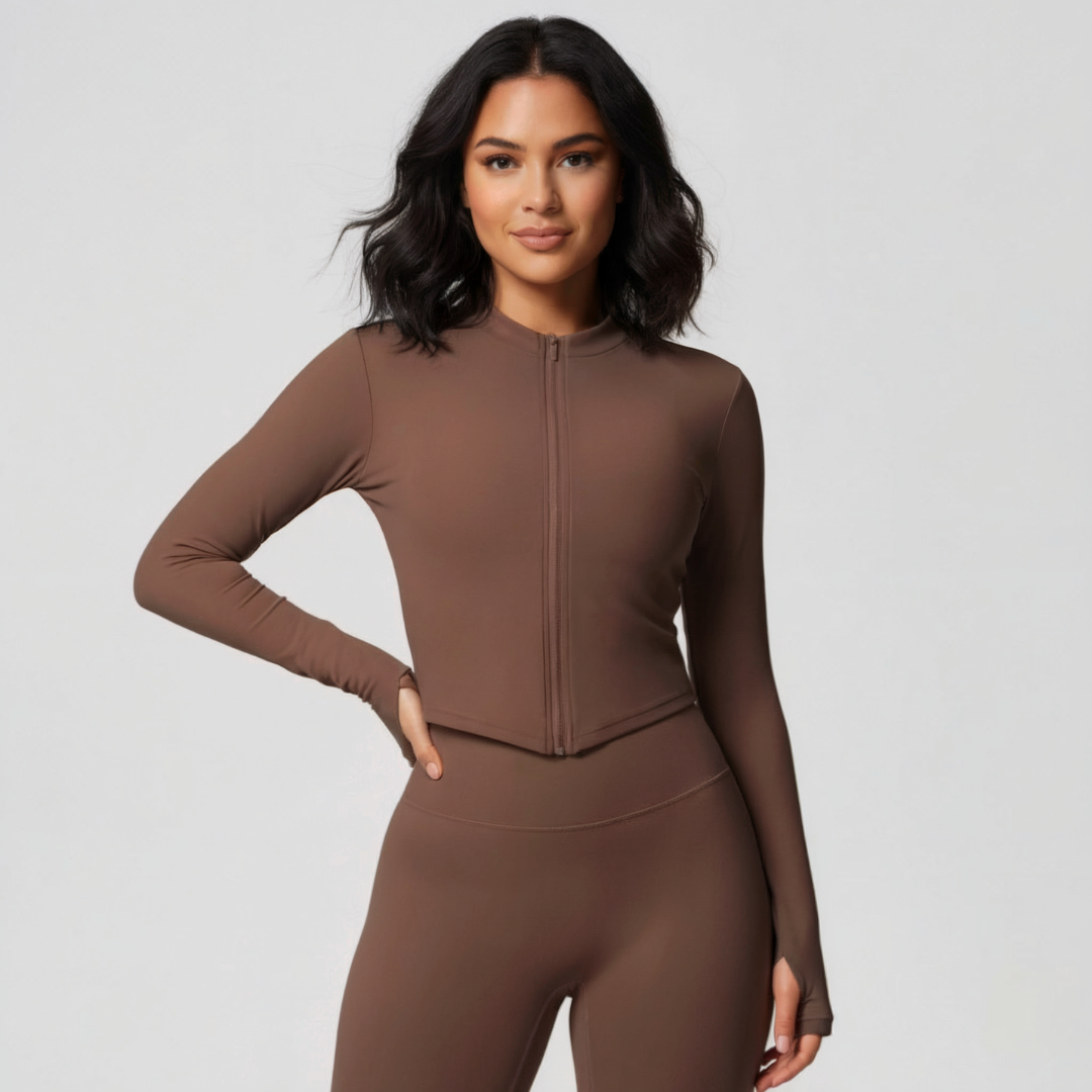 Gerade geschnittene Jacke für Damen