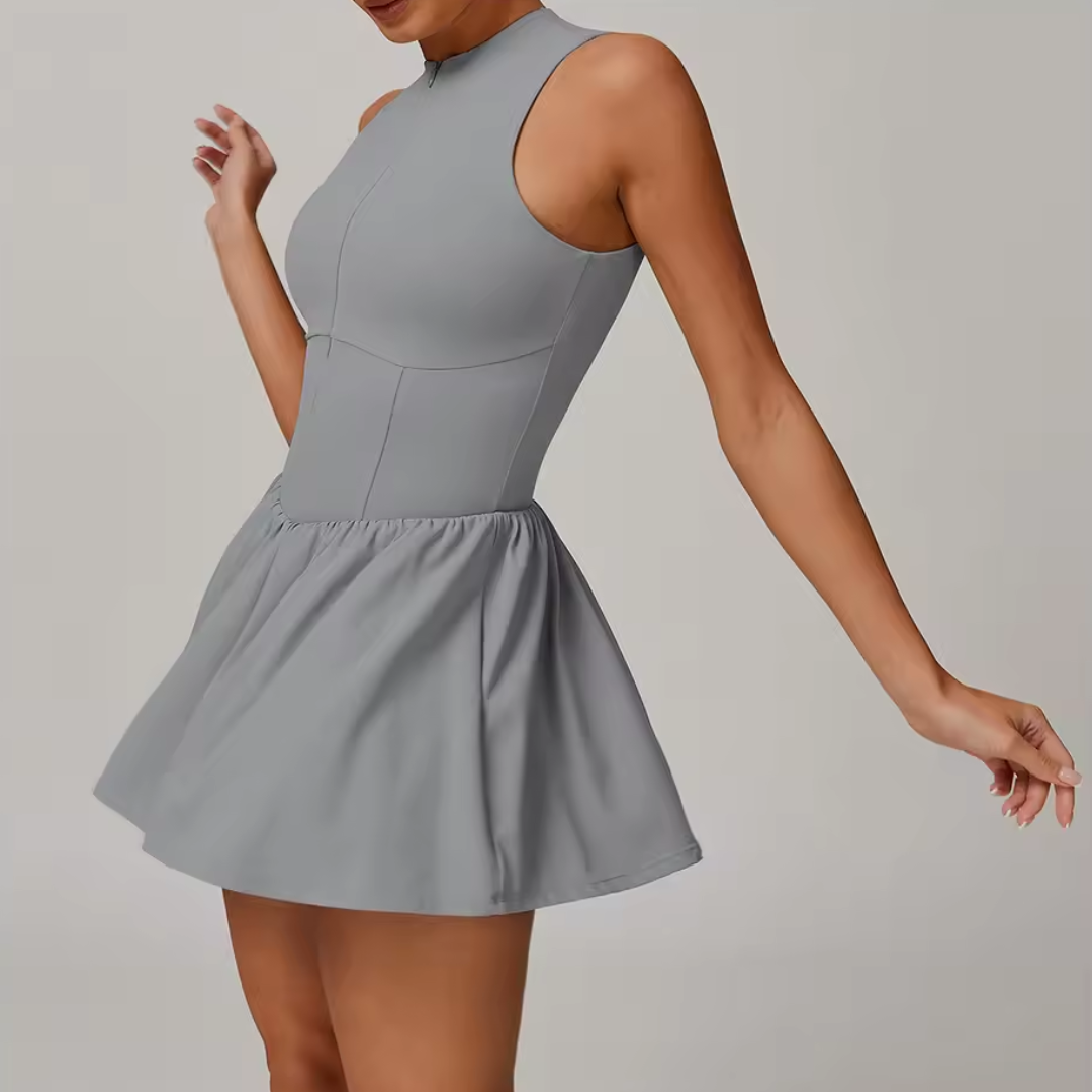 Frauen Padel Kleid | Mit Reißverschluss und Polstern