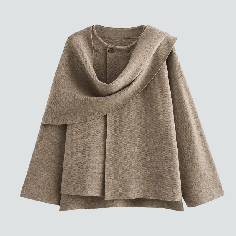 Schal-Mantel für Damen