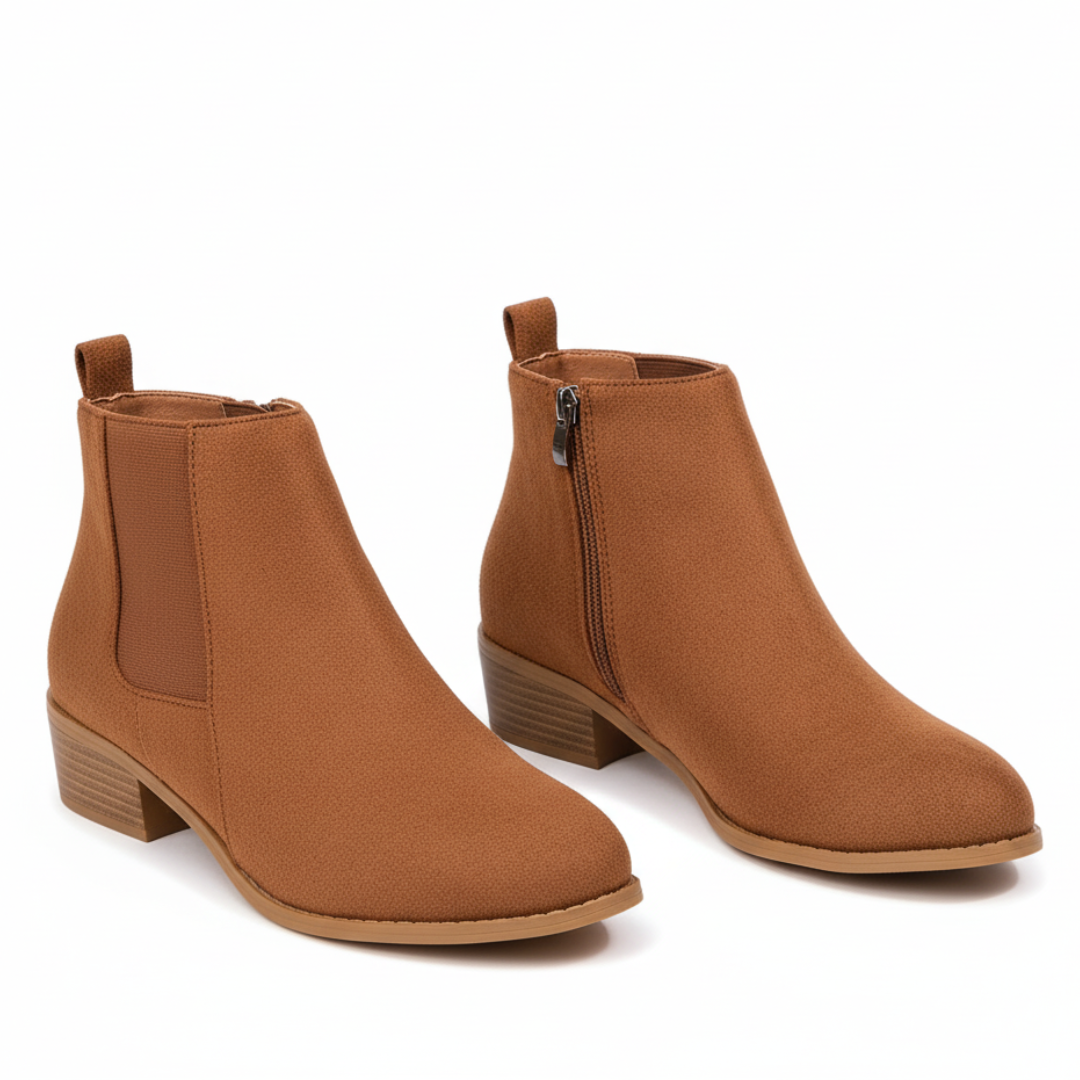 Damen Ankle Boots | Wildlederoptik