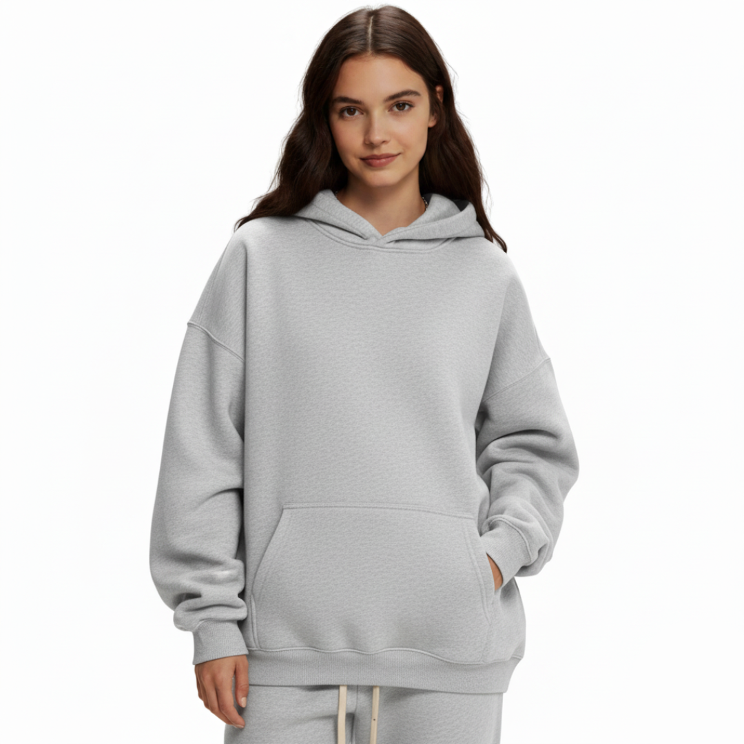 Kapuzenpulli mit normaler Passform für Damen