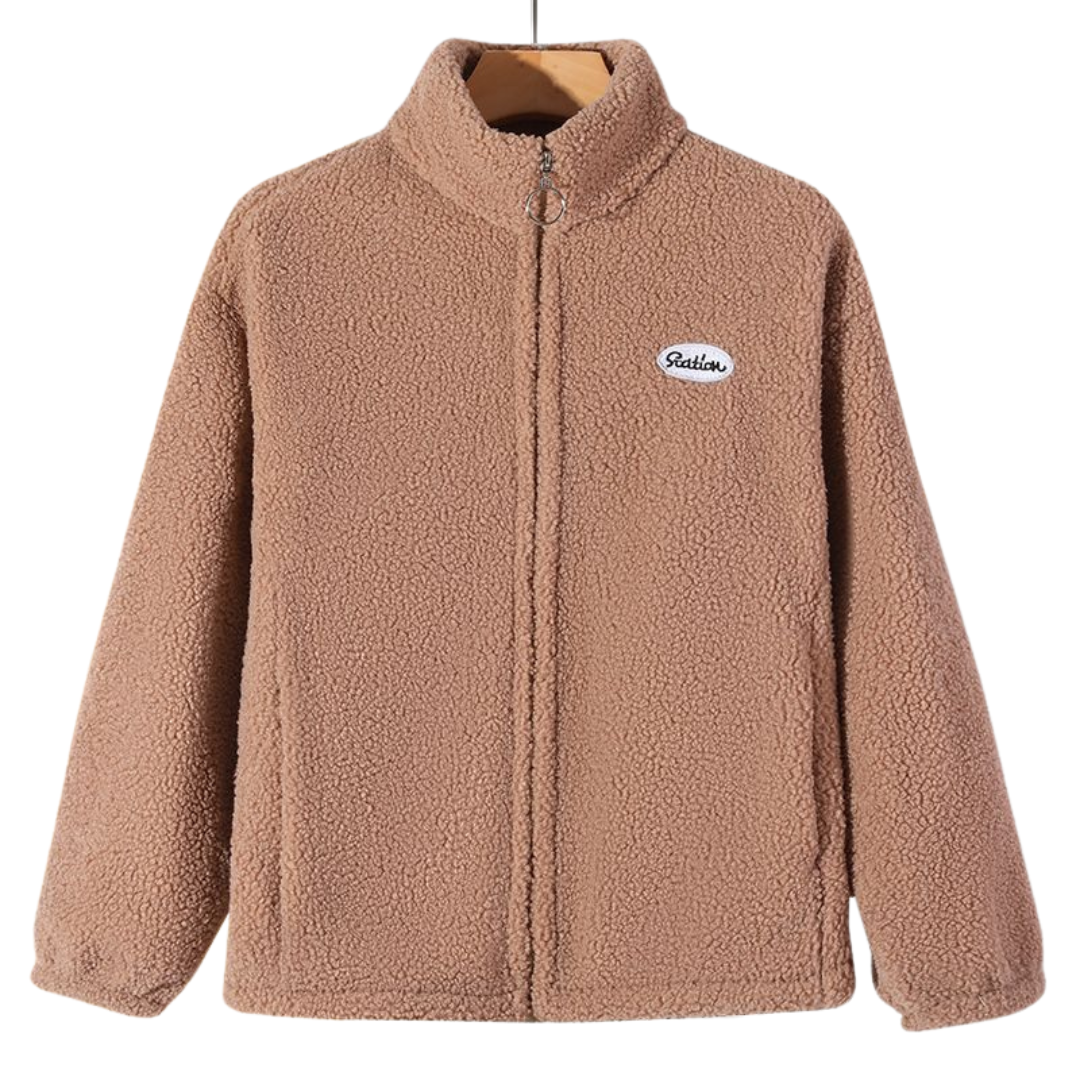 Women's Fleece Teddy Jacket | Lined Jacket with Inner Lining