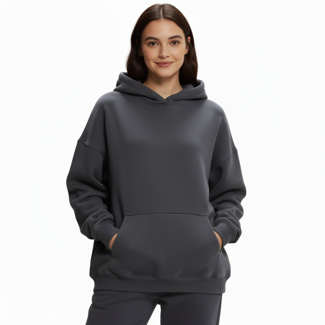 Kapuzenpulli mit normaler Passform für Damen