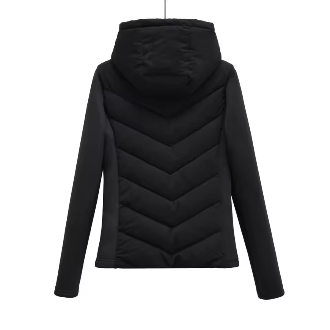 Wattierte Jacke mit Kapuze für Damen