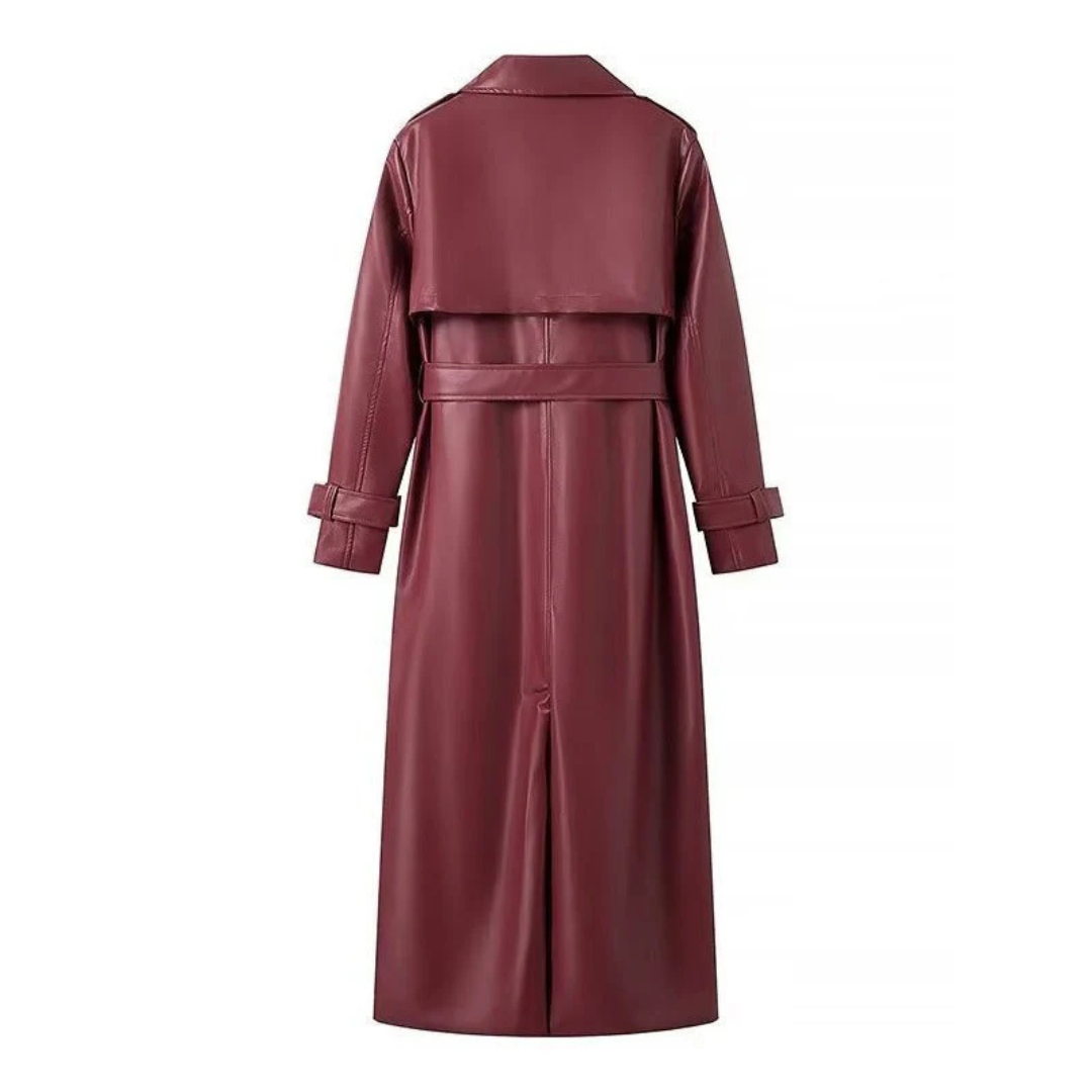Trenchcoat für Damen | Maxi-Länge mit Reverskragen