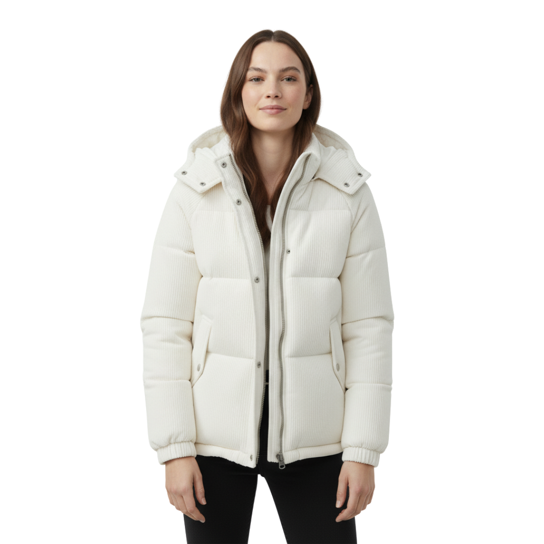 Pufferjacke Damen | Mit Kapuze und Wärmend